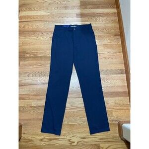 NWT 32 Degrees Cool Regular Fit Travel Pants 32 X 34 Navy Blue Stretch Performan